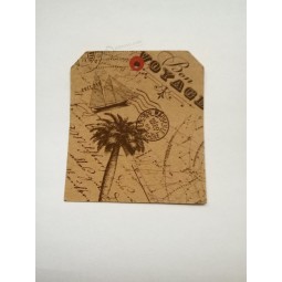 도매 주문 고품질 printing 디자인 및 청동은 kraft 종이 hang태그를 주문을 받아서 만들었다