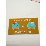 FáBrica direta atacado personalizado top qualidade cores completas impressão roupas hangTag