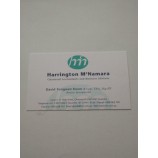 Usine directe en gros personnalisé de haute qualité non couché Blanc paPier imprimé Bussiness carte Marque
