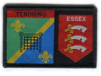 Factory direct wholesale customized top quality Customized Promotion Garment Woven Patches