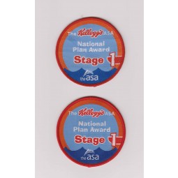 Wholesale customized high-end Customized Design Garment Woven Badge