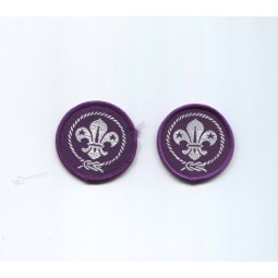 All'ingrosso su misura alta-Fine Badge scout design personalizzato logo scout