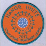 Groothandel op maat gemaakt hoog-Einde aangepaste ontwerpkleding geweven Badge