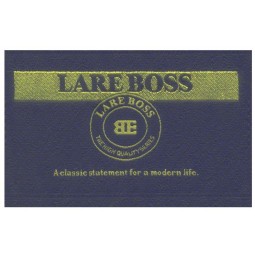批发定制高-最终塔夫绸质量热切边框最佳价格服装编织标签