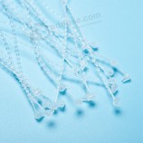 Großhandel angepasst hoch-End transparente Namensschilder loop tie (Tl012-5)