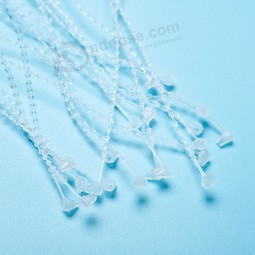 Großhandel angepasst hoch-End transparente Namensschilder loop tie (Tl012-5)