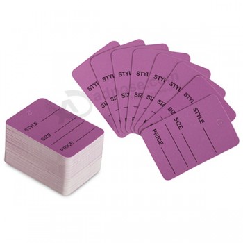 Wholesale customized high-end Custom Garment Clothing Paper Label Tags (5911-6)