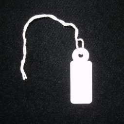 Großhandel angepasst hoch-Ende weißen Schmuck PaPier Etikett FaBrik Preis