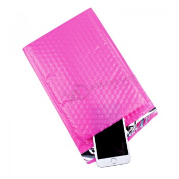Wholesale customized high-end Pink Poly Bubble Mailer Bags (B. 26212pi)