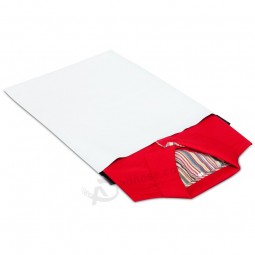 Wholesale customized high-end 6"X9" White Plastic Poly Mailing Bag (B. 24211wh)