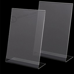 Wholesale customized high-end A4 Acrylic Display Stand (AH001-88)