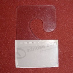 Wholesale customized high-end PVC Plastic Hang Tab (J-274215)