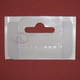 Wholesale customized high-end PVC Plastic Hang Tab (W-694511B)
