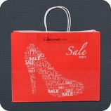 Billige kundenspezifische Kraftpapier-Geschenktasche mit Kundenlogo