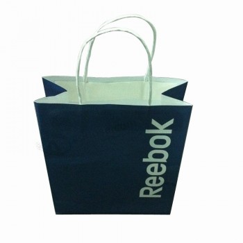 дешевый заказ бумажный мешок напечатанный бумаги хозяйственная сумка