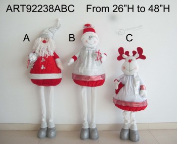 Wholesale Custom 26"H to 48"H Expanding Legged Christmas Decoration