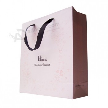 Custom Luxury Color Printing Paper Shopping Gift Bag Wholesale 