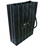 Billige kundenspezifische Modepapiereinkaufsgeschenktasche mit Griff