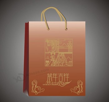 Cheap Custom Printed Paper Shopping Gift Bag