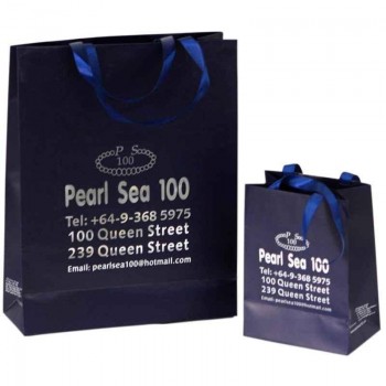 дешевый пользовательский роскошный мешок подарка бумаги с логотипом