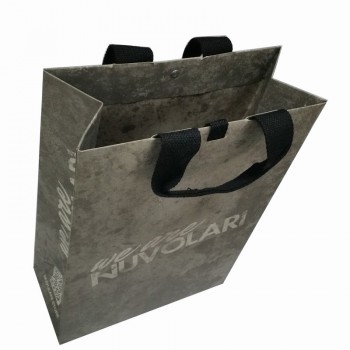 Cheap Custom Paper Bag Shopping Bag Gift Bag with Button Locker