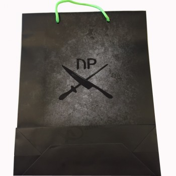 Shopping Paper Bag with New Logo Wholesale