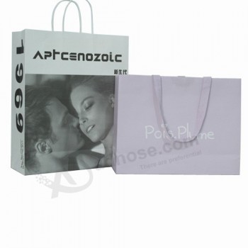 Wholesale Custom Printed Paper Gift Shopping Bag for Packing