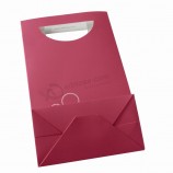 Fabrik benutzerdefinierte Druck Papiertüte mit sterben-Geschnittene Griffe