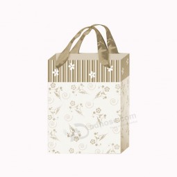 Saco de papel barato personalizado-Paper Shopping Bag Sw153