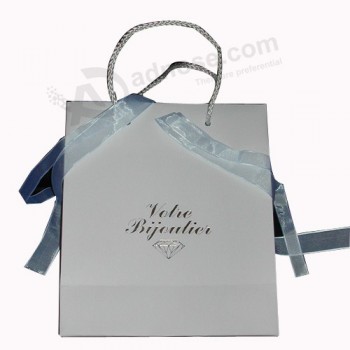 Goedkope aangepaste papieren zak-Paper Shopping Bag Sw138