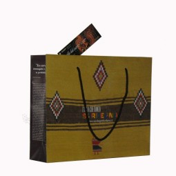 Bolsa de papel personalizado al por mayor-Paper Shopping Bag Sw134