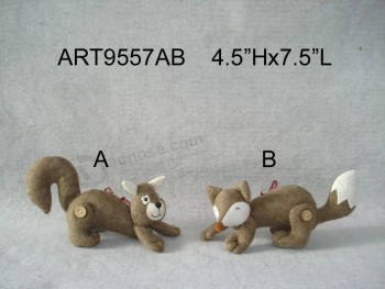Wholesale Christmas Decoration Woodland, Squirrel and Fox,