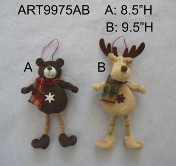 Wholesale Button Legged Woodland Christmas Moose and Bear