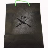 Solo personalizado-Bolsa de papel con revestimiento lateral para el embalaje(SW136)