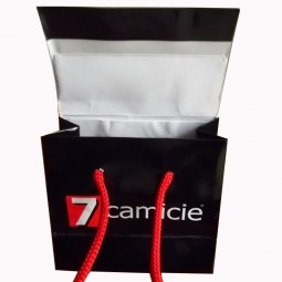 Sacchetto di carta del sacchetto del regalo del regalo di colore su ordinazione all'ingrosso con la maniglia