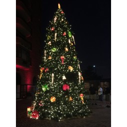 All'ingrosso albero di natale gigante per la visualizzazione commerciale con illuminazione a led completa(Fabbrica diretta)