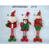 批发21“h站在圣诞老人，雪人和精灵圣诞装饰礼品