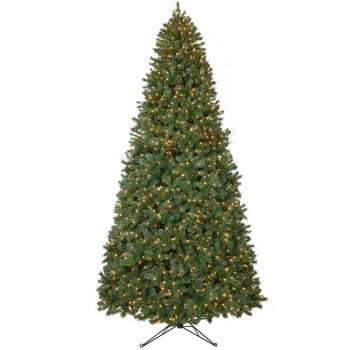 Groothandel 12 ft.Wesley mixed sparren kunstmatige kerstboom met 1800 heldere lichten(MY100.075)