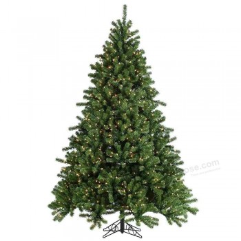 Wholesale 7.5 FT.Pré-Grand arbre artificiel en épicéa avec 2 000 branches et 1200 lumières claires(MY100.092.00)