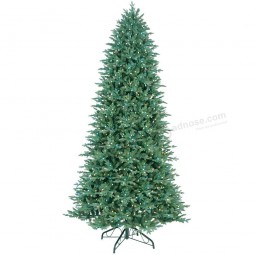 Wholesale 10.5 FT. Just Cut Deluxe Aspen Fir Artificial Christmas Tree with 1100 Color Choice LED Lights (MY100.077.00)