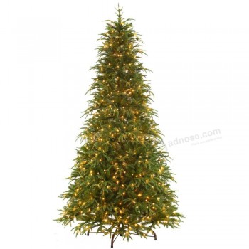 Großhandel 9 ft.Fühlen-Echter Nordfrasier künstlicher Weihnachtsbaum mit klaren Lichtern(MY100.081.00)