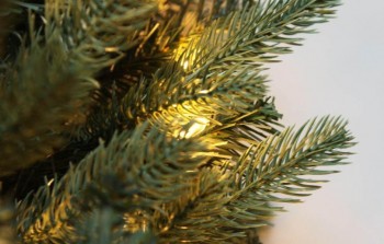 Al por mayor 9ft.Azul noble spruc artificial árbol de navidad con luces led(M100.069.01)