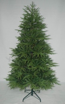 Künstlicher Weihnachtsbaum des Großhandelsreals mit mehrfarbiger LED Dekoration des Schnurlichtes(AT1005)
