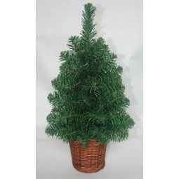 Groothandel realist kunstmatige kerstboom met string licht multi kleur led decoratie(AT1043)