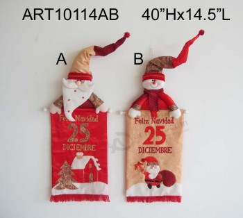 Wholesale Merry Christmas Santa, Snowman, Reindeer Countdown Advent Gift-3asst.