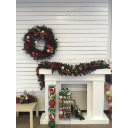卸売前-装飾品とデコと一緒に点灯クリスマスの中央の部分(フルレンジ)