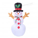 Wholesale 190t Fabric Inflatable Snowman for Holiday Decoration with high quality