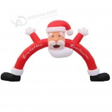 Wholesale Family Holiday Party Decoration Inflatable Santa Claus Arch with high quality