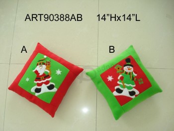 도매 산타와 눈사람 가정 장식 베개 -2asst