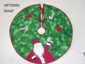 Wholesale Christmas Decoration Santa Tree Skirt